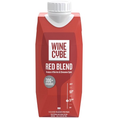 Red Blend Red Wine - 500ml Carton - Wine Cube™