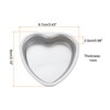 Unique Bargains Heart Shaped Cake Pan 1 Pc - 2 of 4