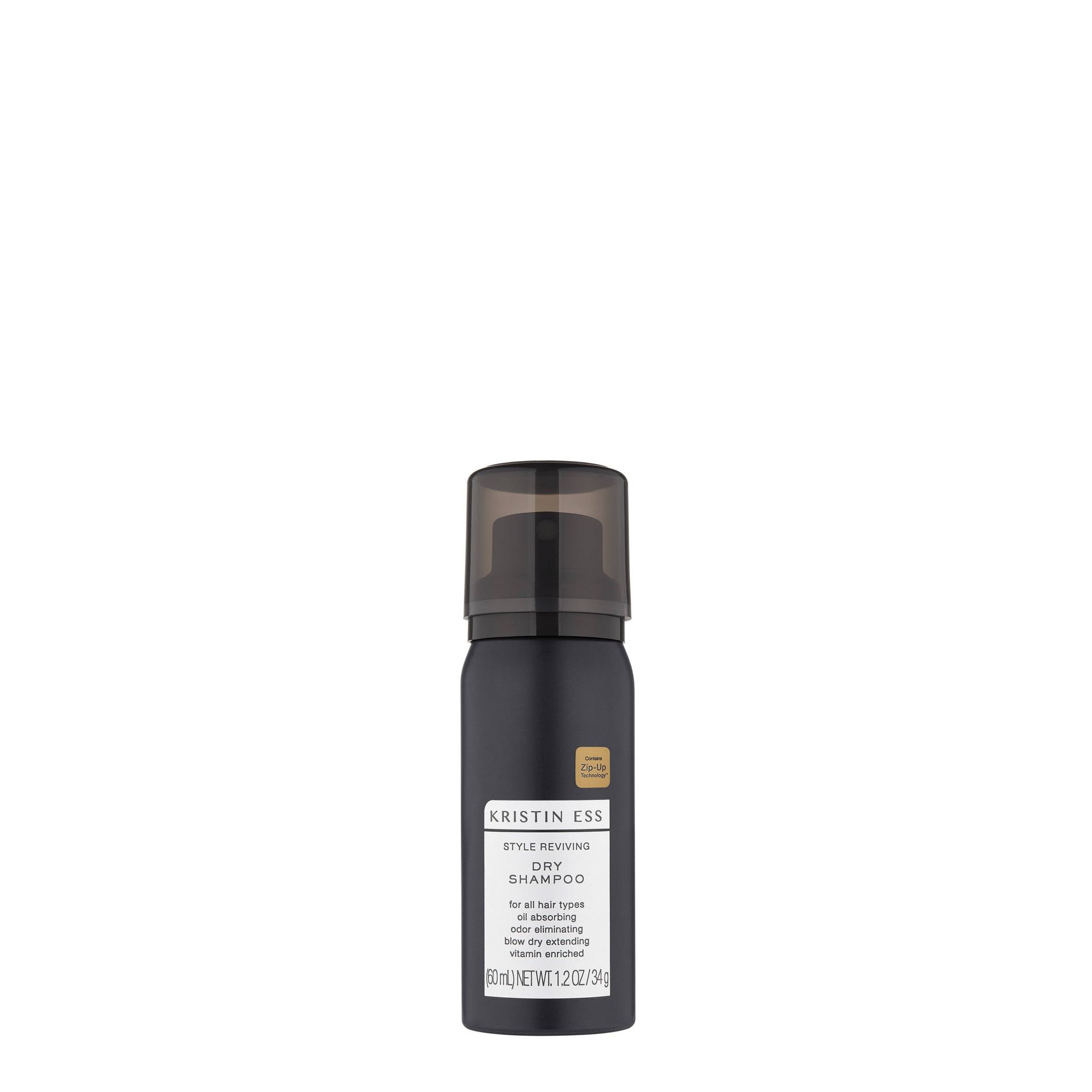 Kristin Ess Style Reviving Dry Shampoo Spray for Oily Hair with Vitamin C - Travel Size - 1.2 fl oz