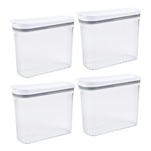 SharpChef Airtight Cereal Dispenser Food Storage Container with locking lid, Leakproof, Kitchen Pantry Organization and Storage, BPA-Free, 91 oz - 1 of 4