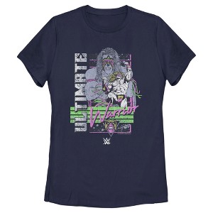 Women's WWE Ultimate Warrior Retro Poster T-Shirt - 1 of 4