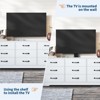 55" TV Stand with Mount for 32–85" TVs, Modern Media Console with Adjustable Height & 9 Storage Drawers - 3 of 4
