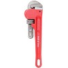 KTMBDW Heavy Duty Steel Straight Pipe Wrench, Adjustable Plumbing Wrench, Drop Forged, Red - 2 of 4