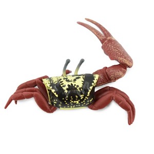 Collectible Wildlife Gifts | Crab, Fiddler Crab, Rubber Crustacean, Museum Quality, Hand Painted, Realistic Toy Figure, Model, Gift,   4"  CH444 BB114 - 1 of 4