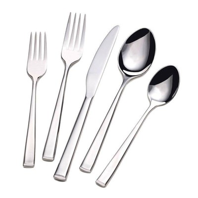 Towle 20pc Stainless Steel Forged Satin Dream Silverware Set