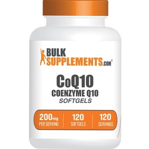BulkSupplements Coenzyme (CoQ10) Softgels - 1 of 4