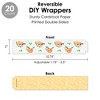 Big Dot of Happiness Let’s Hang - Sloth - Baby Shower or Birthday Party Favors and Cupcake Kit - Fabulous Favor Party Pack - 100 Pieces - 3 of 4