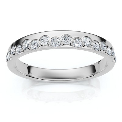 Pompeii3 1/5Ct TW Diamond Rhythm Anniversary Band 14k Gold or Platinum Lab Created