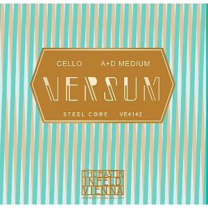 Thomastik Versum Cello A and D String Combo Pack 4/4 Size, Medium - 1 of 1