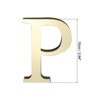 Unique Bargains Self-Adhesive Letter Acrylic Alphabet Mirror Wall Stickers - 2 of 4