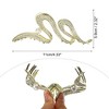 Unique Bargains Women's Metal Hair Claws 5.47"x2.32"x1.61" 1Pc - 4 of 4