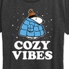 Women's - Peanuts - Snoopy Winter Fun Short Sleeve Graphic T-Shirt - 2 of 4