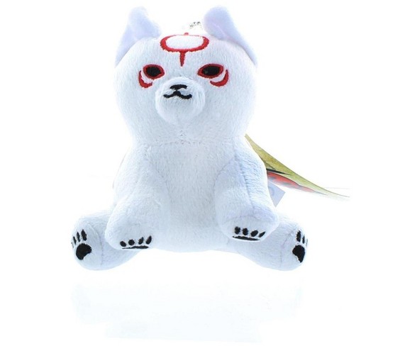 Okamiden 4" Chibiterasu Plush Keychain