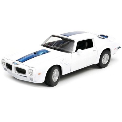 1972 Pontiac Firebird Trans Am White 1/24 - 1/27 Diecast Model Car by Welly