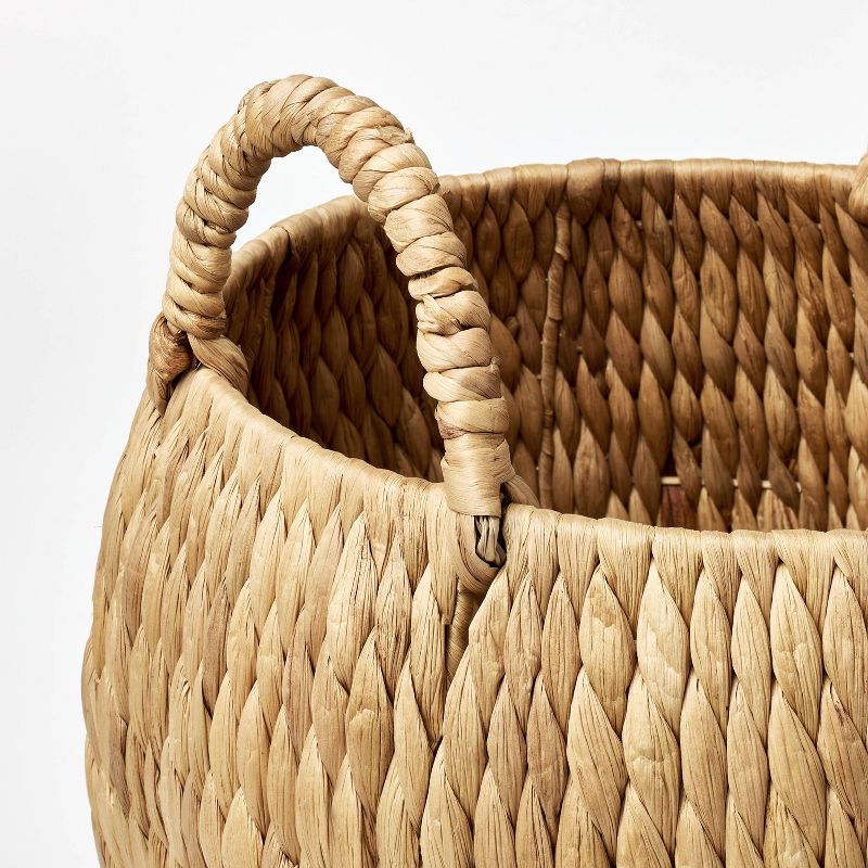 Round Vertical Weave Basket with Handles - Threshold&#8482; designed with Studio McGee, 4 of 5