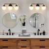 KAISITE 3 - Light Dimmable Vanity Light Black Bathroom Light Fixture - 4 of 4