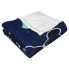 NHL Seattle Kraken Mickey Silk Touch Throw Blanket and Hugger - 3 of 3