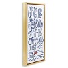 Stupell Industries Sea & Cottage Beach Life Calligraphy, 11" x 25" - 3 of 4