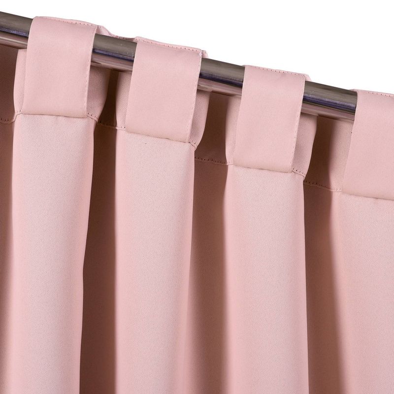Insulated Back Tab Blackout Window Curtain Panels Set - Lush Décor, 4 of 9