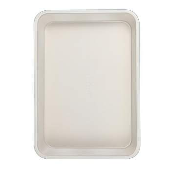 NutriChef 13-inch Ceramic Wide Baking Pan, Non-Stick Coated Layer Surface