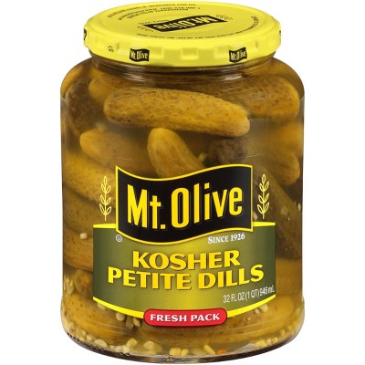 Mt. Olive Petite Baby Dills - 32oz