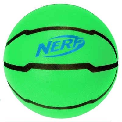 NERF Quiet Zone Official Sized Basketball - Green