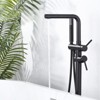 WOWOW 2-Handle Freestanding Tub Faucet with Handshower and Longer Spout - 3 of 4