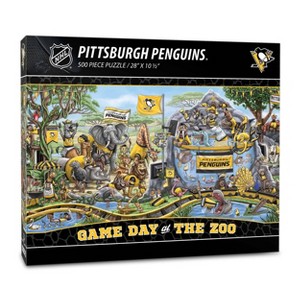 NHL Pittsburgh Penguins Game Day At The Zoo Puzzle - 500pc - 1 of 3