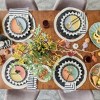 10" 4pk Stoneware Pointed Sun Dinner Plates White - Opalhouse™ designed with Jungalow™ - image 4 of 4
