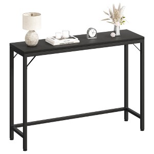Console Table, Narrow Sofa Table, 39.4" Behind Couch Table for Living Room - 1 of 4