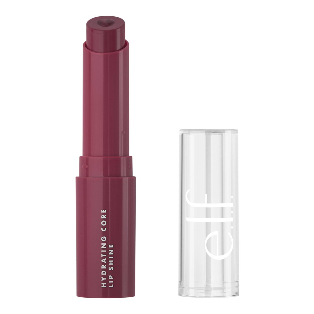 Photos - Lipstick & Lip Gloss ELF e.l.f. Hydrating Core Lip Shine Makeup - Delightful - 0.09oz 