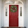 22" Fresh Evergreens Artificial Wreath - National Tree Company - 2 of 4