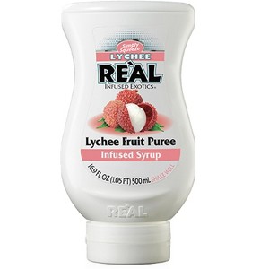 Reàl Infused Exotics Simply Squeeze Infused Syrup Lychee 16.9oz Bottle for Mix- ologists, Chefs, Cooks - 1 of 4