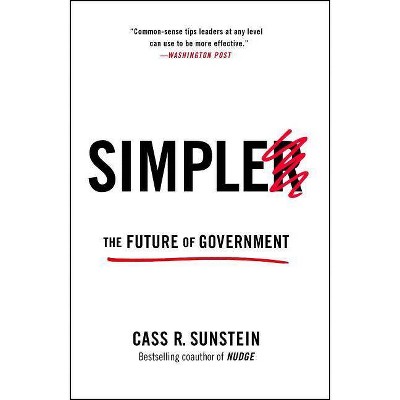 Simpler - by  Cass R Sunstein (Paperback)