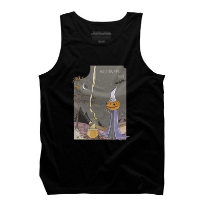 Men's Design By Humans Halloween magic brewery By runcatrun Tank Top