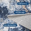 coucheta Abstract Washable Area Rug, Multi-size Modern Non Slip Soft Ultra Thin Low Pile Large Throw Carpet, for Living Room, Bedroom, Dining, Office - 3 of 4