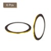 Unique Bargains Self-Adhesive Gap Sealing Metalized Tape for Detailing Accent Wall 6 Pcs - 3 of 4