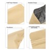 Unique Bargains Sealable Resealable Packaging Zipper Bags Foil Food Storage Pouches 100 Pcs - 3 of 4