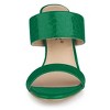 Allegra K Women's Open Toe Stiletto Heel Slide Sandals - 3 of 4
