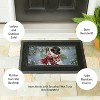 Evergreen Snowman Snuggles Sassafras Indoor Outdoor Switch Doormat 1'10"x10" Red - 4 of 4
