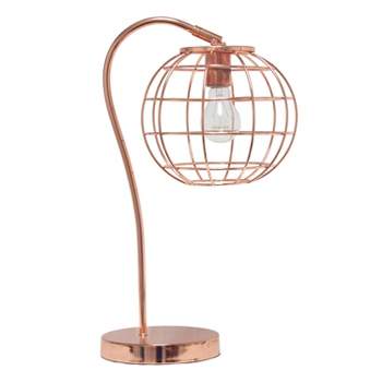 Metal Arched Cage Table Lamp - Lalia Home