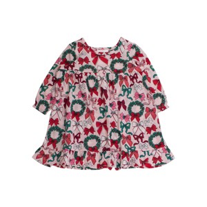 RuffleButts Girls Holiday Pajama Night Gown - 1 of 4