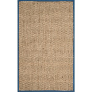 Natural Fiber Basket Weave  NF114 Power Loomed Indoor Rugs - Safavieh - 1 of 4