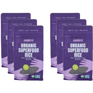 Jasberry Organic Superfood Rice - Case of 6 - 15 oz - 1 of 2