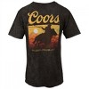 Adult Coors Western Sunset Front and Back Print T-Shirt - 3 of 4