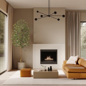 4FT-7FT Faux Olive Tree with Green Leaves and Big Fruits for Indoor and Outdoor - 1 of 4