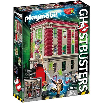Playmobil Ghostbusters Playmobil 9219 Firehouse 228 Piece Building Set