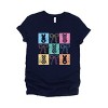 Simply Sage Market Checkered Bunny Coquette Distressed Short Sleeve Tee - 2 of 4
