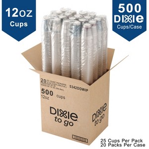 Bulk Dixie To Go 12 oz Disposable Paper Cups - 500 Count - 1 of 1