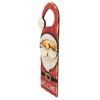 Northlight 14" Santa Claus "Welcome" Christmas Door Knob Hanger - 3 of 4